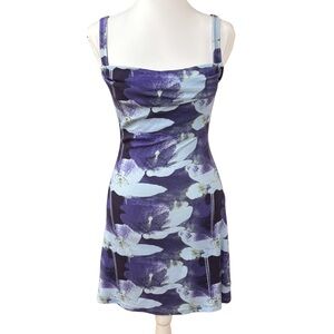 Miaou Ginger Dress in Azul